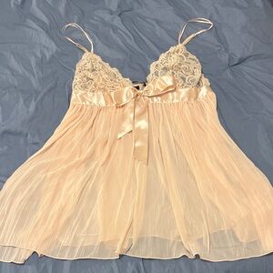Victoria's Secret Pink Lace Chemise